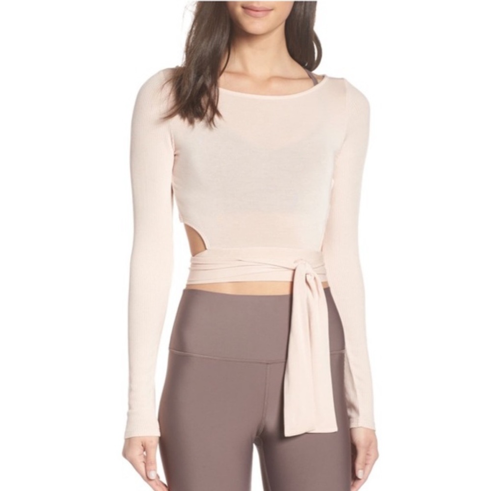 ALO Barre Long Sleeve workout top